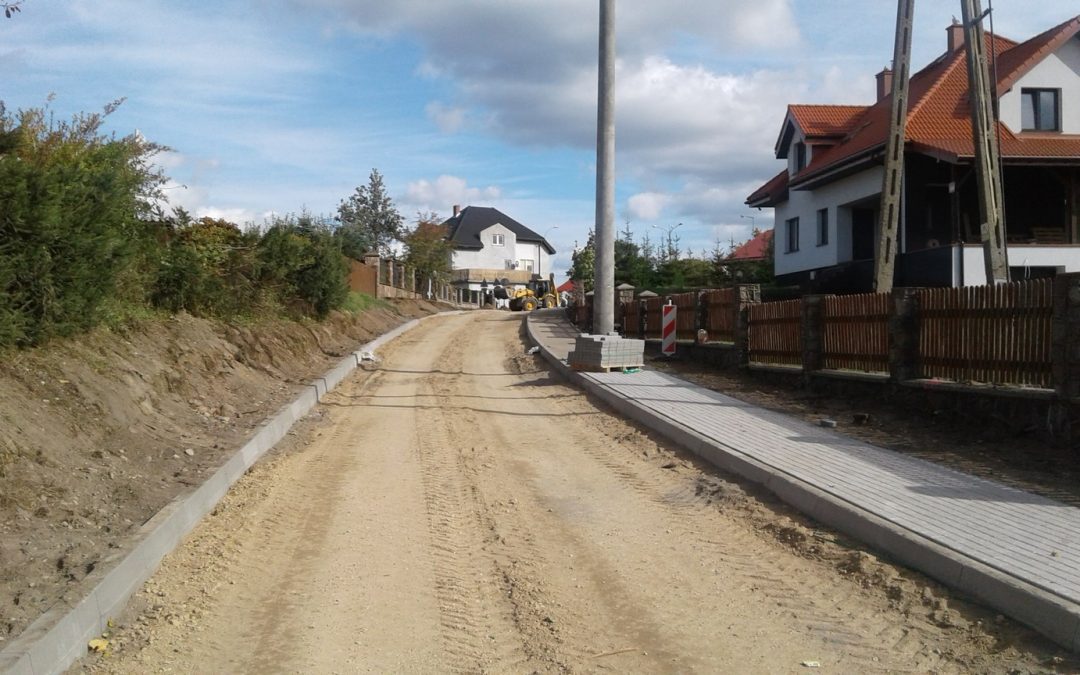 Budowa drogi ul. Mikołajczyka w Gołdapi